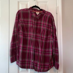 St. Johns Bay plaid button down